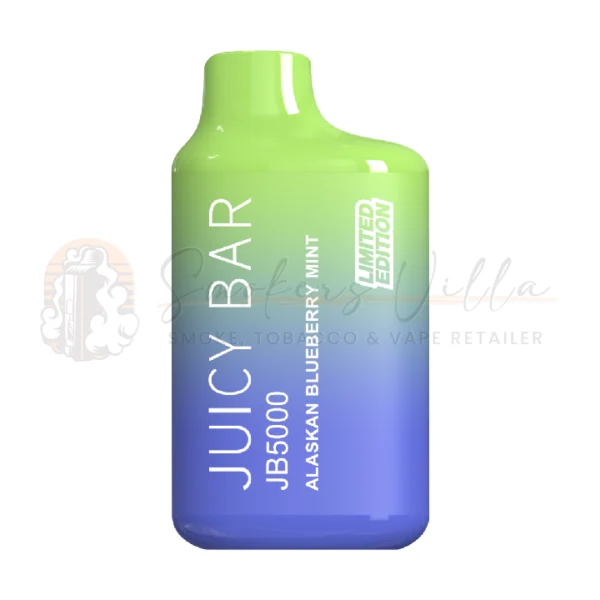 Alaskan Blueberry Mint – Juicy Bar JB 5K Puffs – 5% NIC – Disposable Vape
