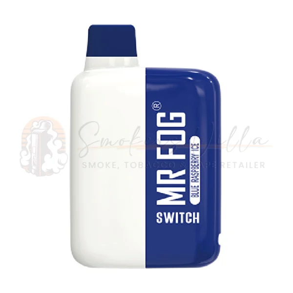 BLUE RASPBERRY ICE - Mr Fog Swich 5500 Puffs - 5% NIC - Disposable Vape