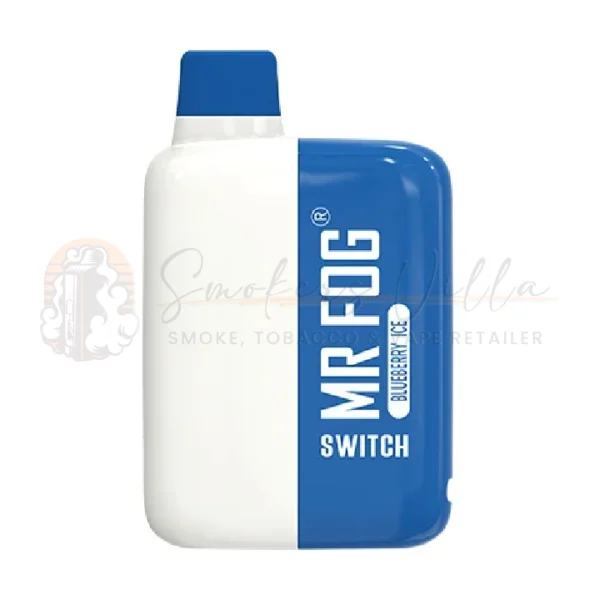 BLUEBERRY ICE - Mr Fog Swich 5500 Puffs - 5% NIC - Disposable Vape