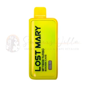 Banana Cake – Lost Mary Turbo MT15K Puffs – 5% NIC – Disposable Vape