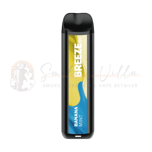 Banana Mint – Breeze Pro 2K Puffs – 5% NIC – Disposable Vape