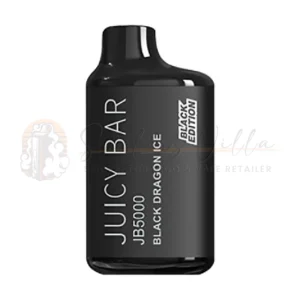 Black Dragon Ice – Juicy Bar Black Edition JB 5K Puffs – 5% NIC – Disposable Vape