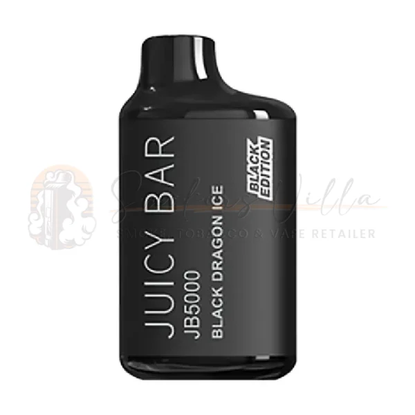 Black Dragon Ice – Juicy Bar Black Edition JB 5K Puffs – 5% NIC – Disposable Vape