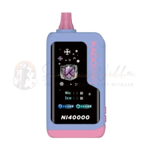 Blue Berry Watermelon - Kado Bar NI40K Puffs - Ice+NIC 5% - Disposable Vape