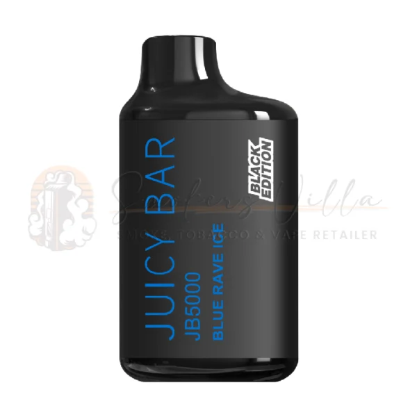 Blue Rave Ice – Juicy Bar Black Edition JB 5K Puffs – 5% NIC – Disposable Vape