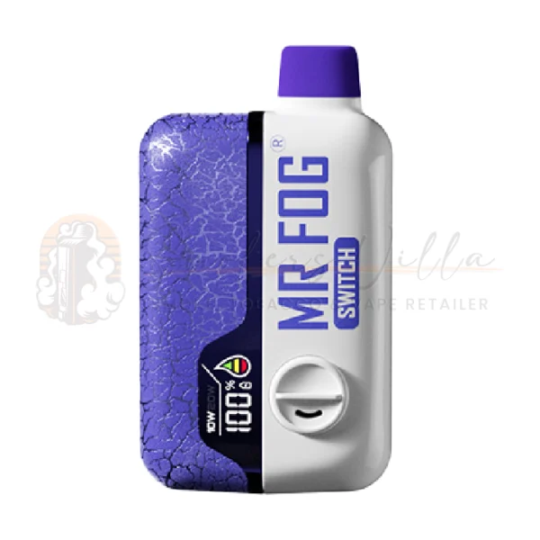 Cherry Blueberry Ice – Mr Fog Swich SW 15K Puffs – 0% NIC – Disposable Vape