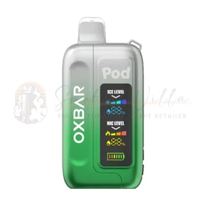 Clear Emerald – Oxbar 35K Puffs – Ice+NIC Control 5% – Disposable Vape