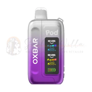 Clear Prism – Oxbar 35K Puffs – Ice+NIC Control 5% – Disposable Vape
