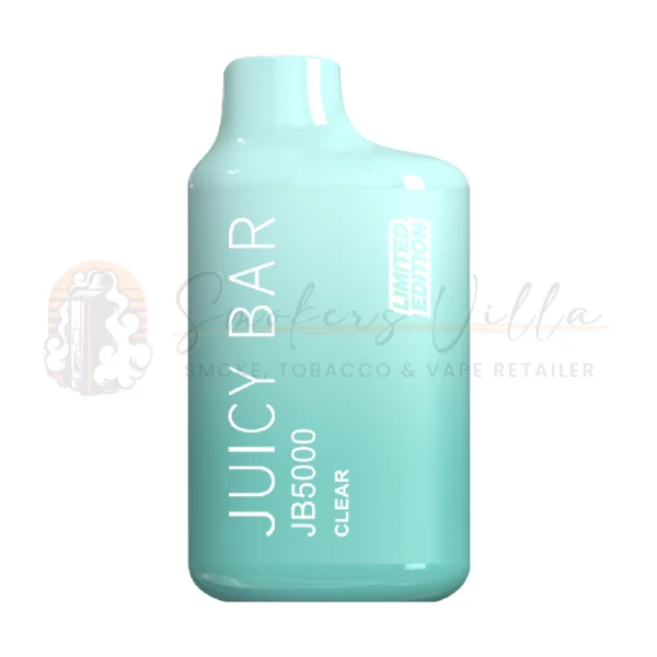 Clear – Juicy Bar JB 5K Puffs – 5% NIC – Disposable Vape