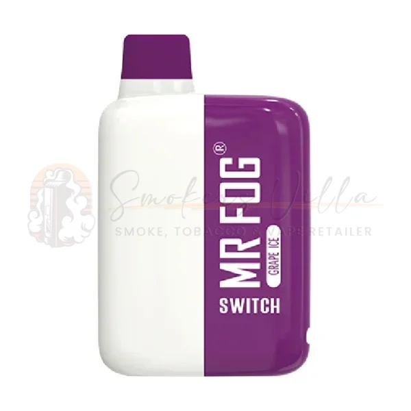 GRAPE ICE - Mr Fog Swich 5500 Puffs - 5% NIC - Disposable Vape