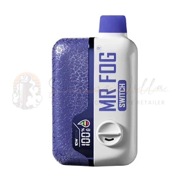 Grape Ice – Mr Fog Swich SW 15K Puffs – 0% NIC – Disposable Vape