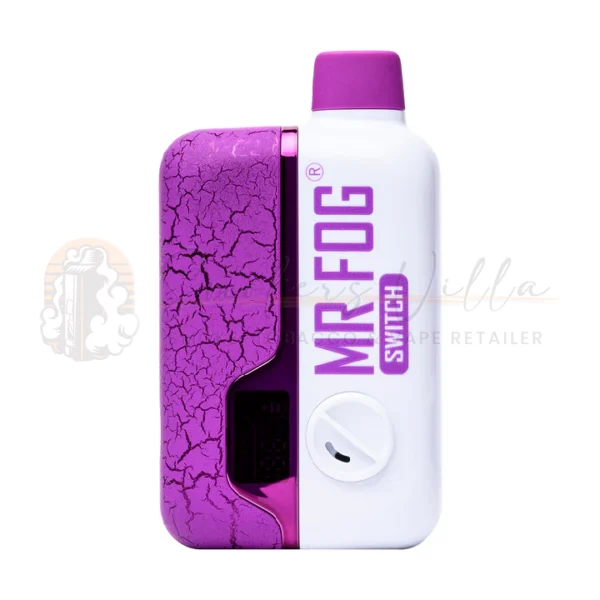Grape Ice – Mr Fog Swich SW15K Puffs – 5% NIC – Disposable Vape