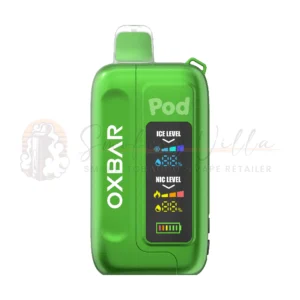 Green Apple Burst – Oxbar 35K Puffs – Ice+NIC Control 5% – Disposable Vape