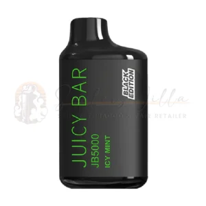 Icy Mint – Juicy Bar Black Edition JB 5K Puffs – 5% NIC – Disposable Vape