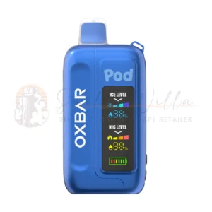 Jolly Blue Pop – Oxbar 35K Puffs – Ice+NIC Control 5% – Disposable Vape