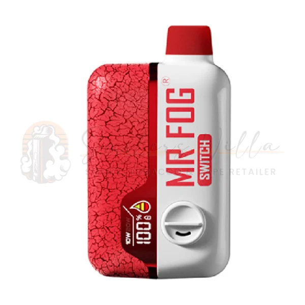Kiwi Strawberry Ice – Mr Fog Swich SW 15K Puffs – 0% NIC – Disposable Vape
