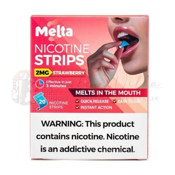 Raspberry - Melta Nicotine Strips