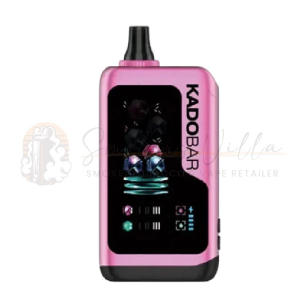 Red Apple + Sour Pink Dust - Kado Bar NI40K Puffs - Ice+NIC 5% - Disposable Vape