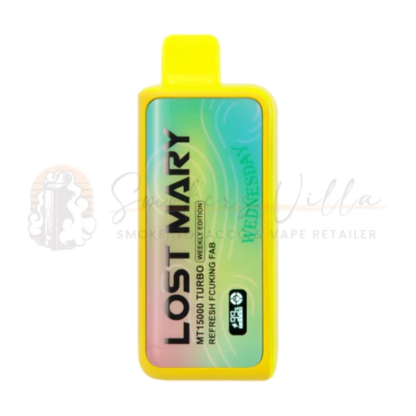 Refresh Fucking Fab – Lost Mary Turbo MT15K Puffs – 5% NIC – Disposable Vape