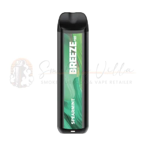 Spearmint – Breeze Pro 2K Puffs – 5% NIC – Disposable Vape