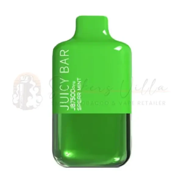 Spearmint – Juicy Bar Pro Edition JB 7500 Puffs – 5% NIC – Disposable Vape