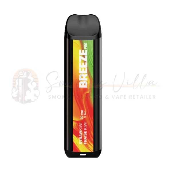 StrawKiwi – Breeze Pro 2K Puffs – 5% NIC – Disposable Vape