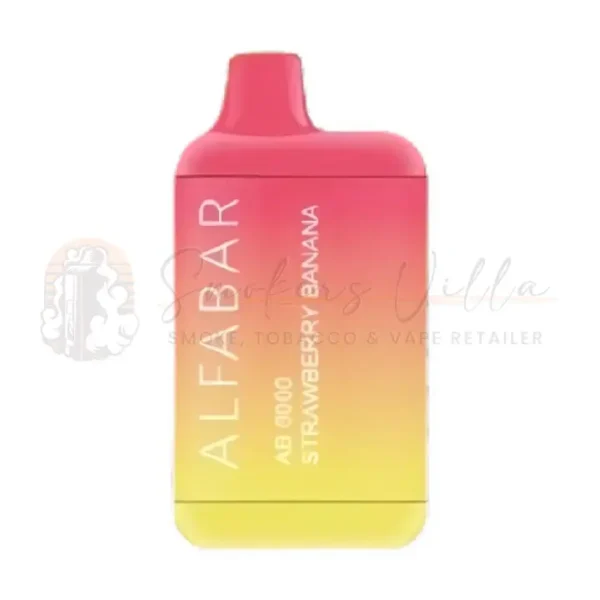 Strawberry Banana – Alfa Bar AB 6K Puffs – 5% NIC – Disposable Vape