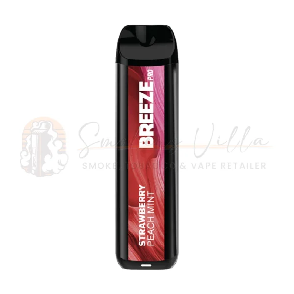 Strawberry Peach Mint – Breeze Pro 2K Puffs – 5% NIC – Disposable Vape