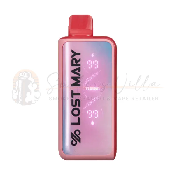 Strawberry+ – Lost Mary MT35K Turbo Puffs – 5% NIC – Disposable Vape