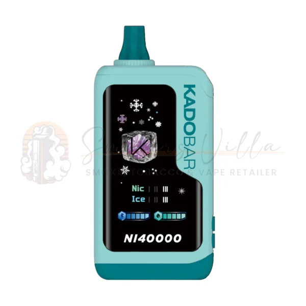 The Real Miami Mint - Kado Bar NI40K Puffs - Ice+NIC 5% - Disposable Vape