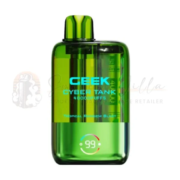 Tropical Rainbow Blast – Geek Cyber Tank 40K Puffs – 5% NIC – Disposable Vape