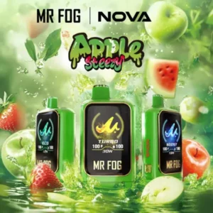 Mr Fog Nova Apple Steezy 36k Puffs - Disposable Vape