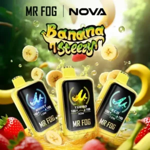Mr Fog Nova Banana Steezy 36k Puffs - Disposable Vape